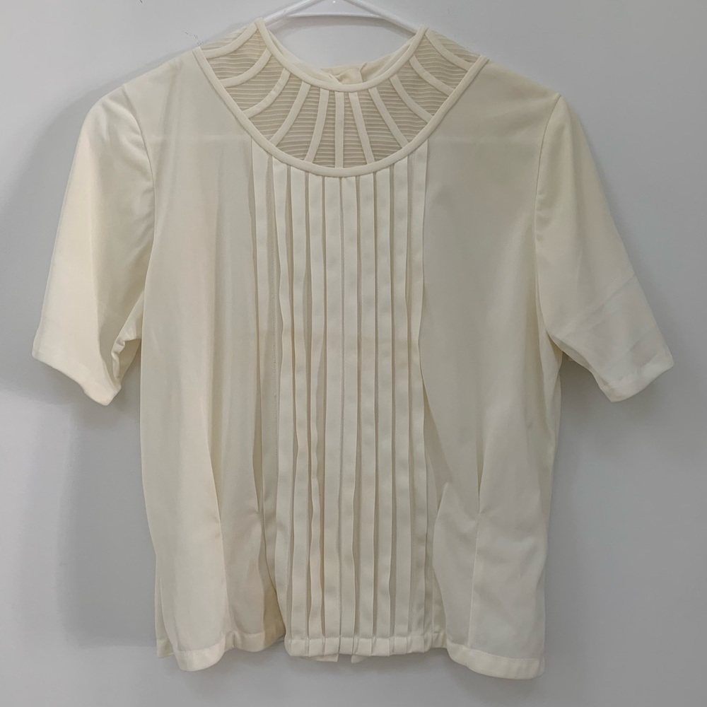 Vintage Blouse in cream 🕊